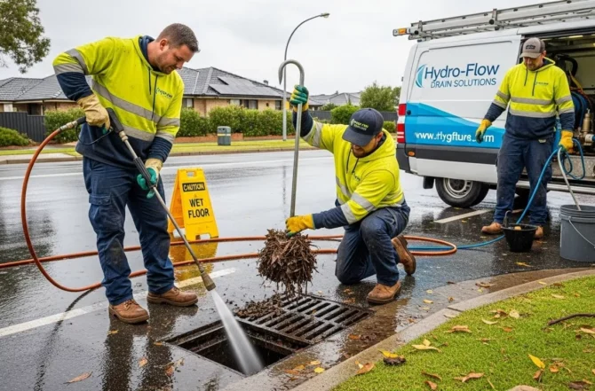 Desentupidora de Rede Pluvial